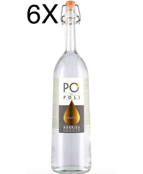 (3 BOTTIGLIE) Poli - Grappa Morbida - Po' di Poli - Moscato - 70cl (3 BOTTIGLIE) Poli - Grappa Morbida - Po' di Poli - Moscato - 70cl
