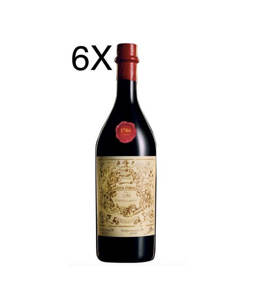 (3 BOTTLES) Carpano - Antica Formula - Vermouth Rosso - 100cl - 1 Litro