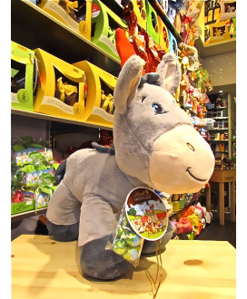 Vendita online Asino di Peluches Lindt, con ovette al latte. Shop on-line Ciuchino di peluches con ovetti di cioccolato Lindt. M