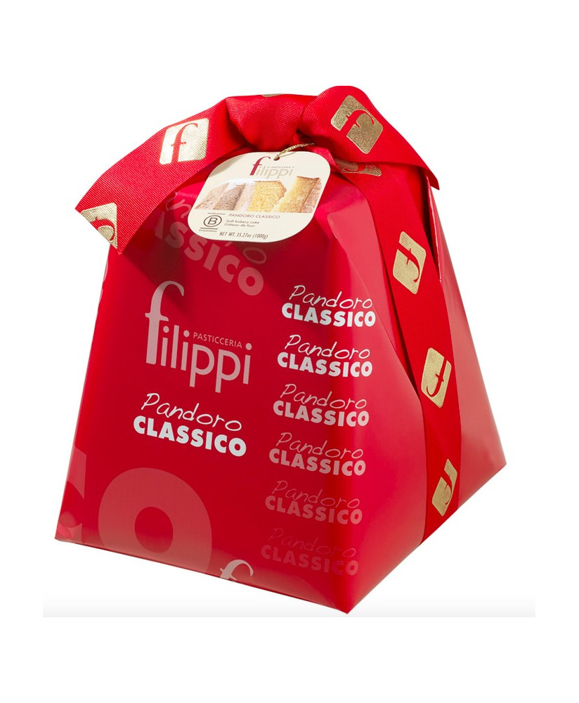 Vendita online pandoro Filippi classico. Shop on line pandori classici artigianali della pasticceria Filippi, prodotto da forno,