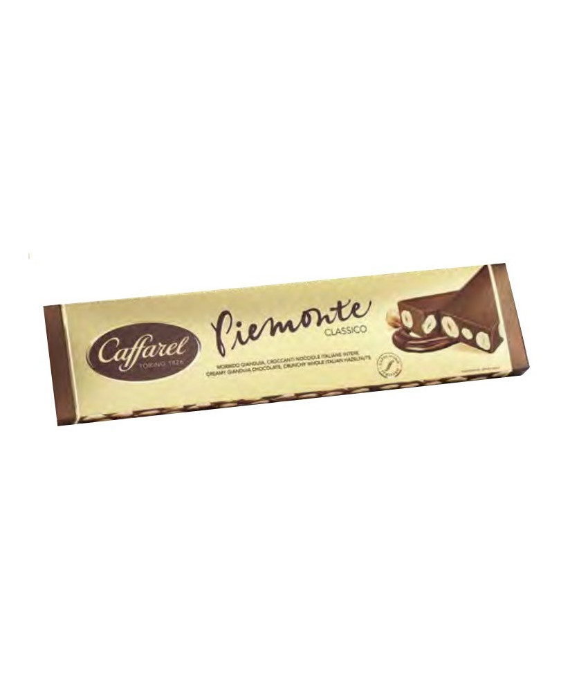 Vendita online tavolette di cioccolato Caffarel di Torino, linea Piemonte, cioccolato Gianduja con nocciole intere - 600g. Shop