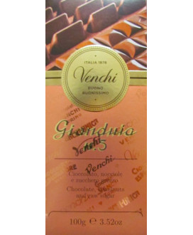 Venchi - Tavoletta Gianduja N. 3 - Senza Latte - 100g - NOVITA'