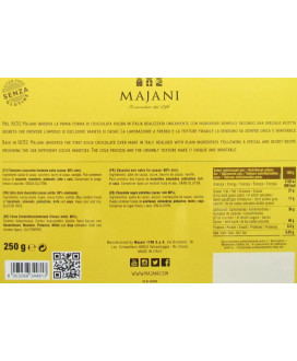 Vendita online Scorza Majani di Bologna Sfoglia Nera. Shop on line Cioccolato Fondente Scorza Majani in confezioni