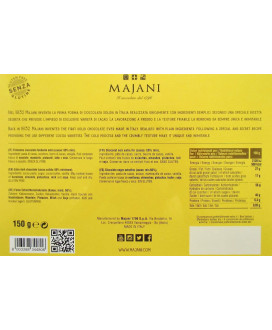 Vendita online Scorza Majani di Bologna Sfoglia Nera. Shop on line Cioccolato Fondente Scorza Majani in confezioni