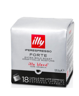 Illy Monoarabica Tostato FORTE - 18 Capsule - NEW