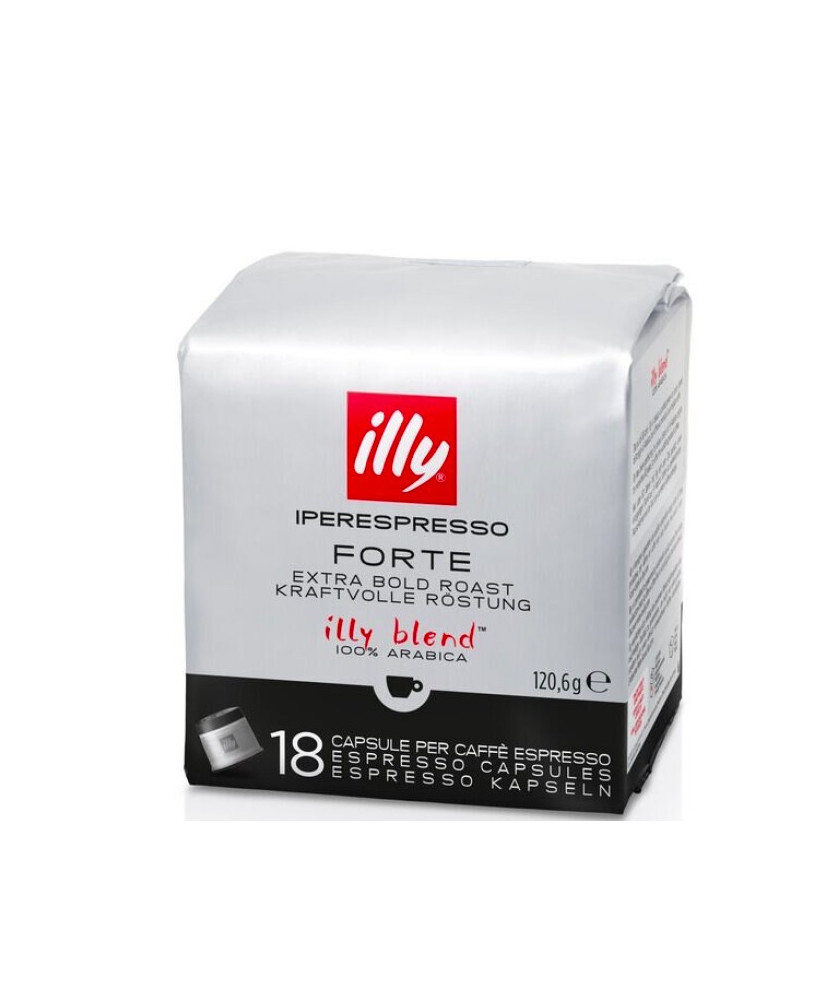 Illy Monoarabica Tostato FORTE - 18 Capsule - NEW