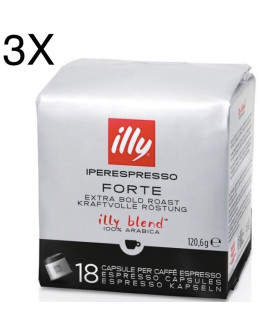 Illy Monoarabica STRONG - 18 Capsule - NEW