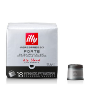 (3 CONFEZIONI) Illy Monoarabica Tostato FORTE - 54 Capsule - NEW