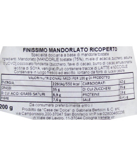 Casa del Dolce - Nuggets Nougat Almond Covered 200g