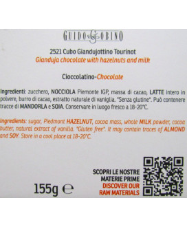 Guido Gobino - Tourinot  Giandujottino Collection Cube - 160g
