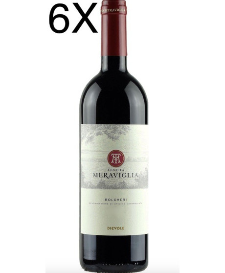 (3 BOTTIGLIE) Dievole - Bolgheri Rosso Superiore 2010 - Tenuta Meraviglia - DOC - 75cl (3 BOTTIGLIE) Dievole - Bolgheri Rosso Superiore 2010 - Tenuta Meraviglia - DOC - 75cl