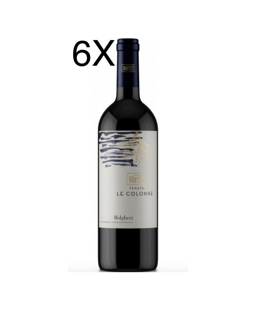 (3 BOTTIGLIE) Dievole - Bolgheri Rosso 2018 - Tenuta Le Colonne - DOC - 75cl