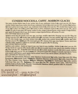 Vendita online Cuneesi assortiti B. Langhe. Shop on line prezzo cuneesi piemontesi al rum B. Langhe
