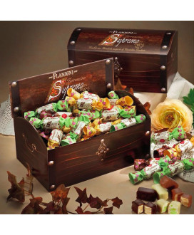 Online Sale TORRONCINI FLAMIGNI. Nougat of handicraft production, in flavors: dark chocolate, white, milk, pistachios