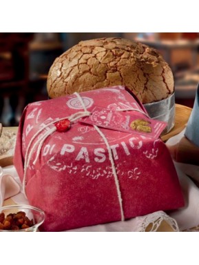 Flamigni - Icing Sugar Panettone - Rustic wrapping - 1000g