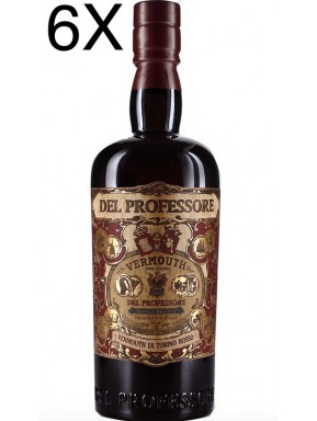 (6 BOTTLES) Distilleria Quaglia - Vermouth del Professore Rosso - 2022 - 75cl