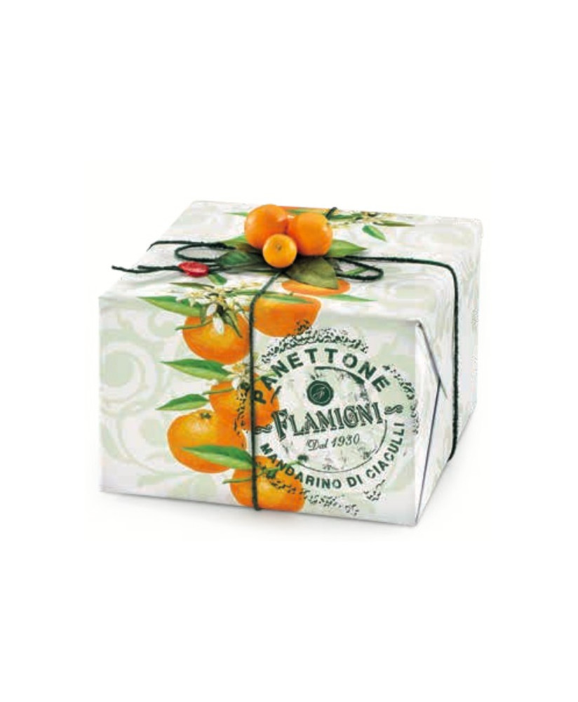 Vendita online panettone Flamigni al Mandarino di Ciaculli. Shop on-line panettoni artigianali di alta pasticceria