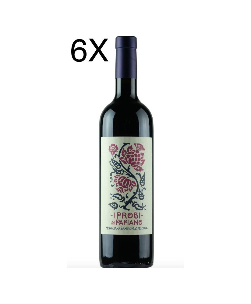 (3 BOTTLES) Villa Papiano - I Probi di Papiano 2016 - Sangiovese di Romagna Riserva DOC - 75cl