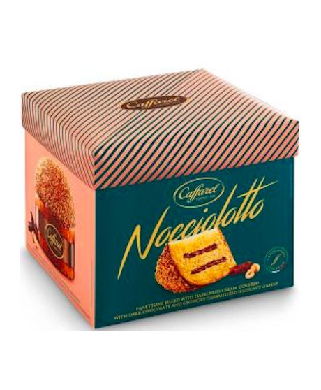 Caffarel - Panettone al Cioccolato - Nocciolotto - 750g