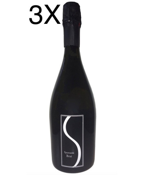 (3 BOTTIGLIE) Santini - Vino Bianco Spumante Brut - 75cl