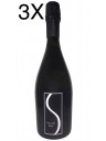 (3 BOTTLES) Santini - Vino Bianco Spumante Brut - 75cl