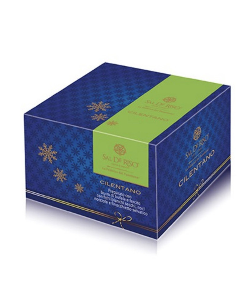 Vendita online panettone Cilentano Sal de Riso, burro di bufala, fichi, noci e finocchietto miglior prezzo on-line
