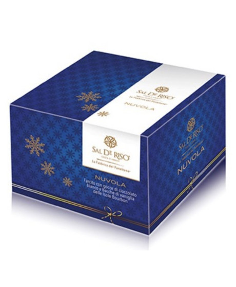 Sal de Riso - Cloud - white chocolate and vanilla Christmas Cake - 1000g