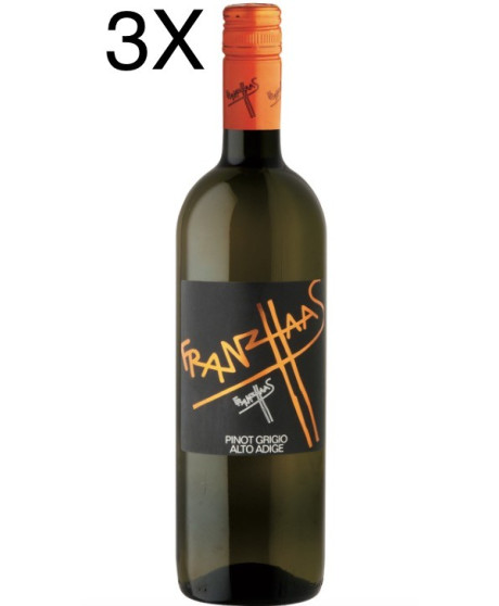 (3 BOTTIGLIE) Franz Haas - Pinot Grigio 2023 - cork free - 75 cl.