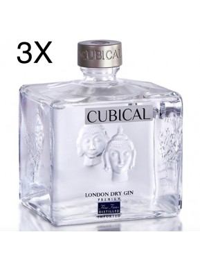 (3 BOTTIGLIE) William & Humbert - Gin Botanic Premium - Cubical - 70cl