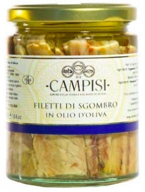 Campisi - Filetti di Sgombro in olio di Oliva - 340g