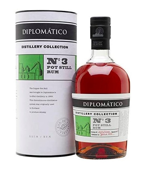 Diplomatico - N. 3 - SINGLE POT STILL - Limited Edition - 70cl Diplomatico - N. 3 - SINGLE POT STILL - Limited Edition - 70cl