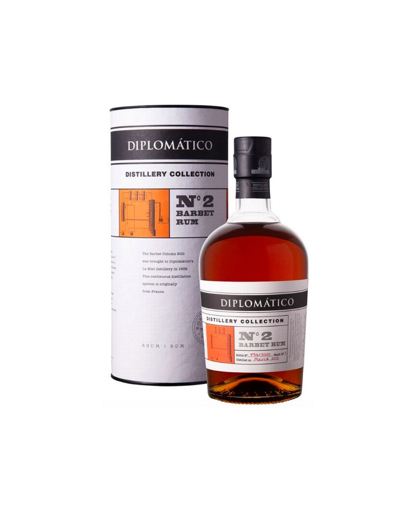 Vendita online rum diplomatico Barbet n. 2 Limited edition. Miglior prezzo online rum Diplomatico column barbet