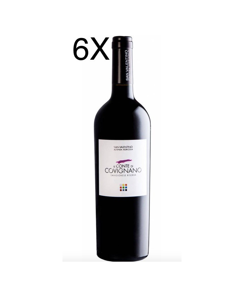 (3 BOTTIGLIE) San Valentino - Conte di Covignano 2017 - Sangiovese Superiore Riserva DOC - 75cl