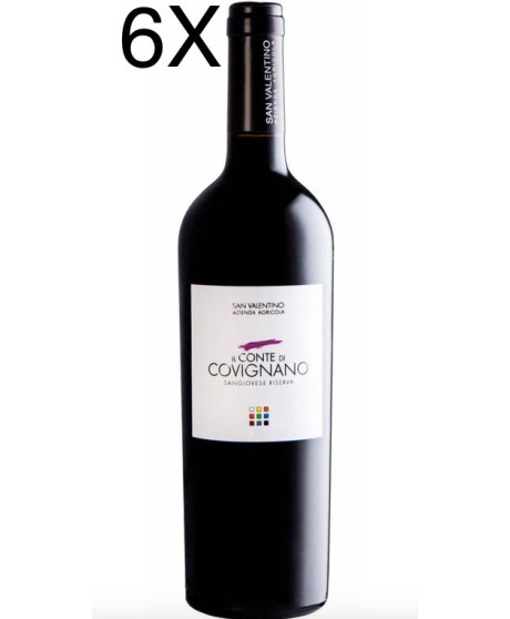 (3 BOTTIGLIE) San Valentino - Conte di Covignano 2017 - Sangiovese Superiore Riserva DOC - 75cl