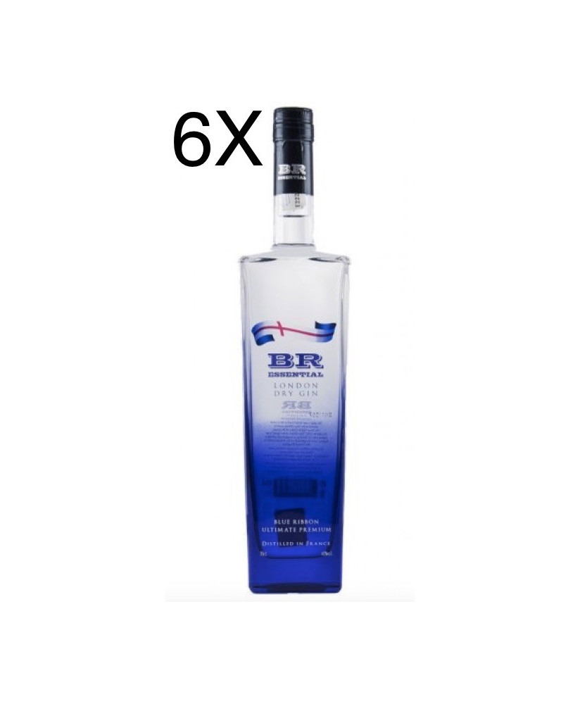 (3 BOTTLES) Blue Ribbon - London Dry Gin - 70cl