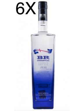 (3 BOTTIGLIE) Blue Ribbon - London Dry Gin - 70cl