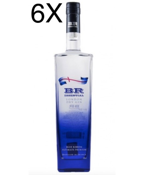 (3 BOTTIGLIE) Blue Ribbon - London Dry Gin - 70cl (3 BOTTIGLIE) Blue Ribbon - London Dry Gin - 70cl