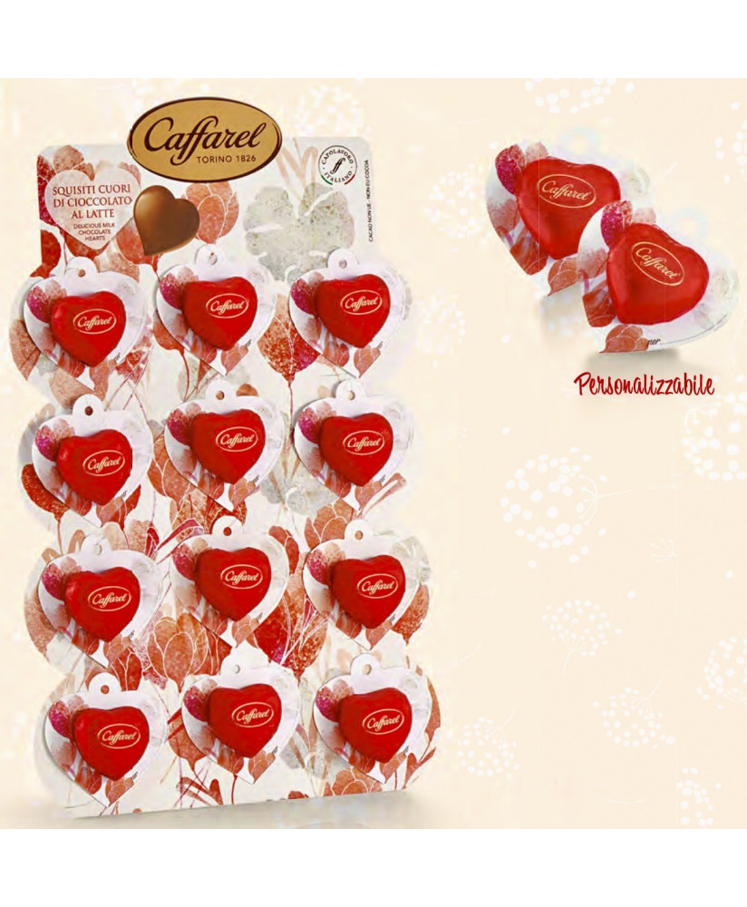 (3 MILK LITTLE HEARTS CAFFAREL X 15g) - Caffarel