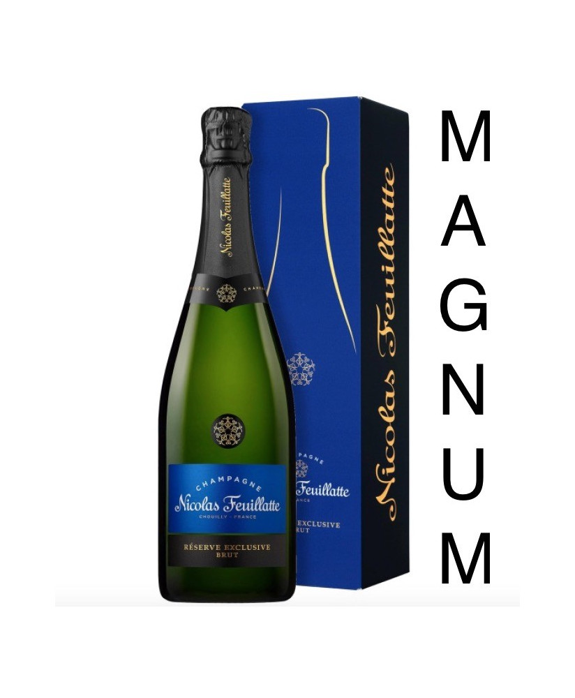 Nicolas Feuillatte - Brut Réserve - Champagne - 150cl - Magnum Gift box