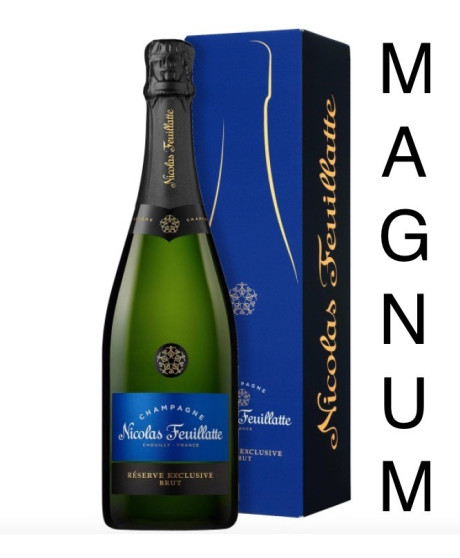 Nicolas Feuillatte - Brut Réserve - Champagne - Magnum - 150cl - Astucciato