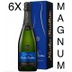 (6 BOTTLES) Nicolas Feuillatte - Brut Réserve - Champagne - 150cl - Magnum Gift box