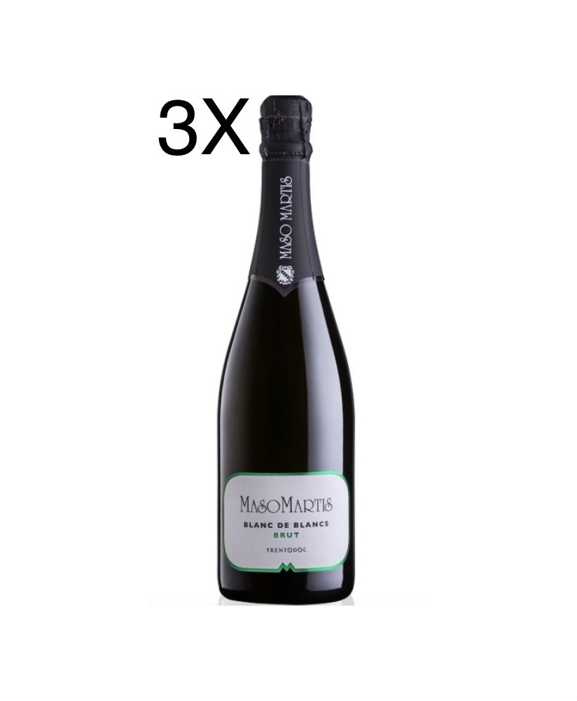 (3 BOTTIGLIE) Maso Martis - Blanc de Blancs Brut - Trento DOC - 75cl