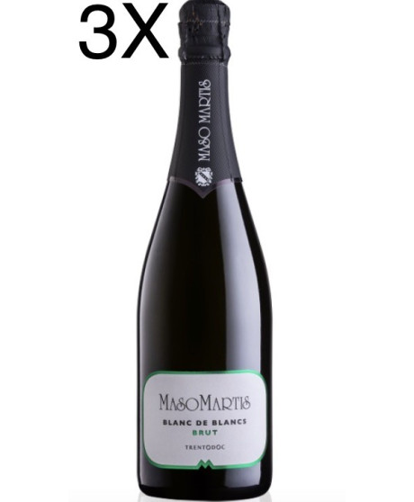 (3 BOTTIGLIE) Maso Martis - Blanc de Blancs Brut - Trento DOC - 75cl