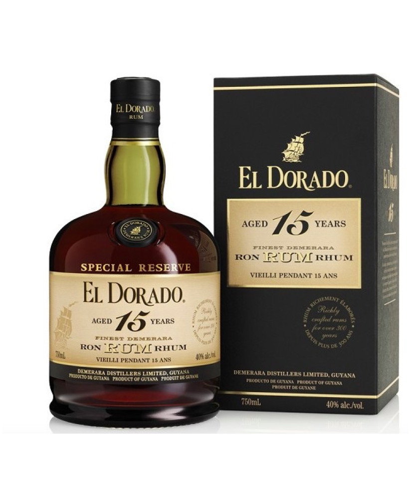 El Dorado - Special Reserve - 15 anni - Demerara - Astucciato - 70cl