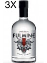 (3 BOTTLES) Glep Beverages - Fulmine - London Dry Gin - 70cl