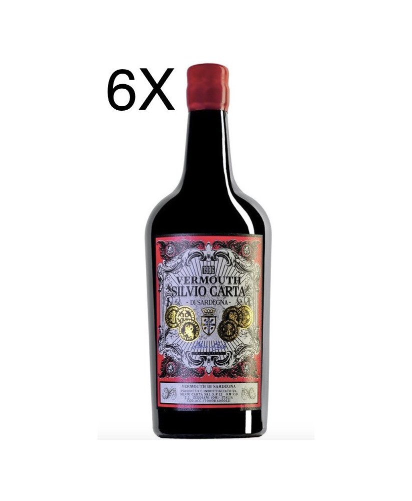 (3 BOTTIGLIE) Silvio Carta - Vermouth Rosso di Sardegna - 70cl