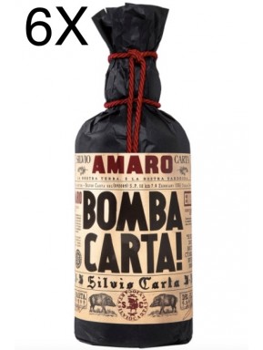 (3 BOTTLES) Silvio Carta - Amaro Bomba Carta! - 70cl