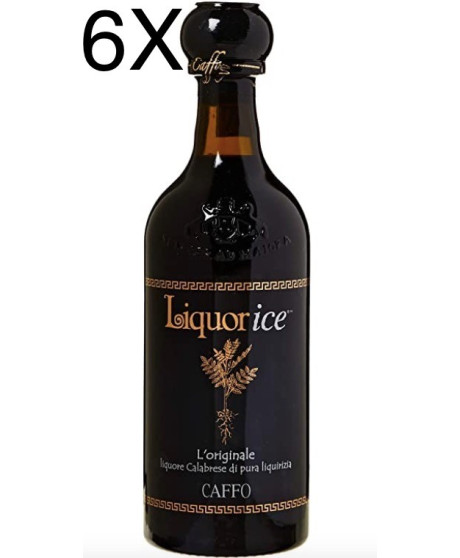(3 BOTTLES) Caffo - Liquorice - Liquore di Liquirizia Calabrese - 70cl