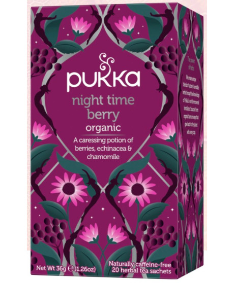 Pukka Herbs - Night Time Berry - 20 Sachets - 36g