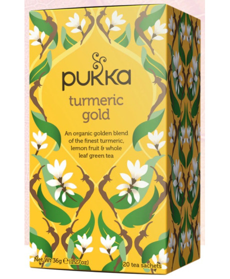 Pukka Herbs - Turmeric Gold - 20 Sachets - 36g